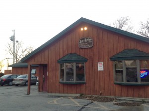 A chilly, fall day is pictured on the outside. But inside, the piping hot prime rib special is being served. Photo by Aleesha Halbach.